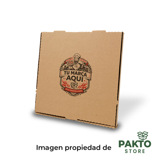 Caja Pizza - Personalización Sencilla