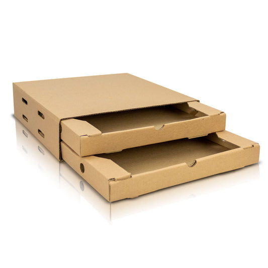 Caja Duplex Para Pizza De 14"