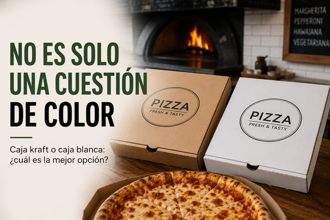 ¿Caja kraft o caja blanca?