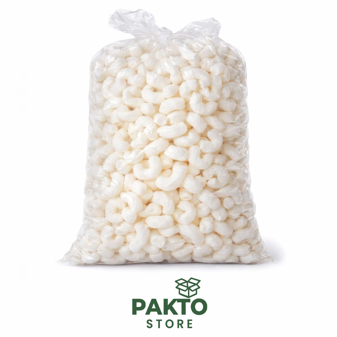 Cacahuate Relleno Biodegradable para Envíos | Por Bolsa