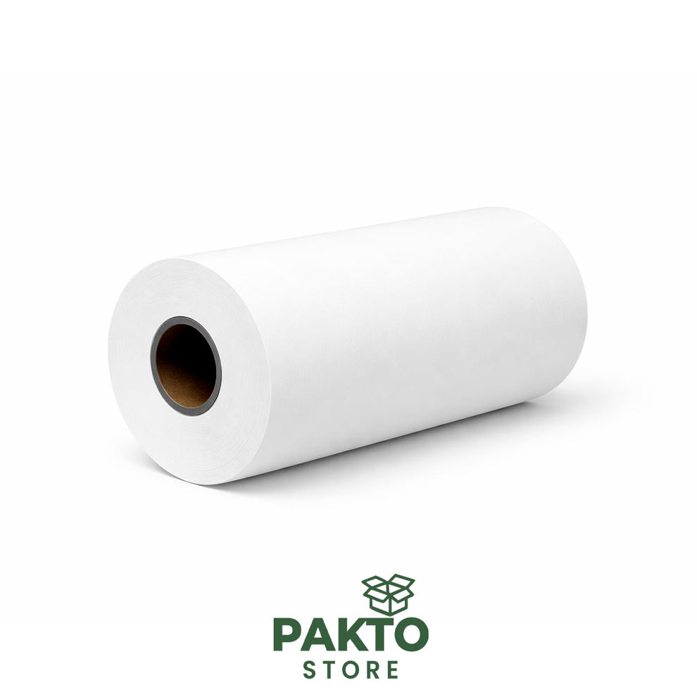 Rollo de Papel Térmico 80x70 mm Blanco | Venta por Pieza – Pakto Store