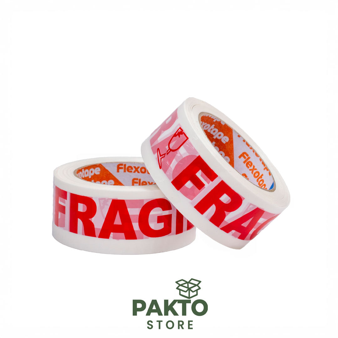 Cinta Impresa “Frágil” Acrílica 48 mm × 100 m – 45 mic