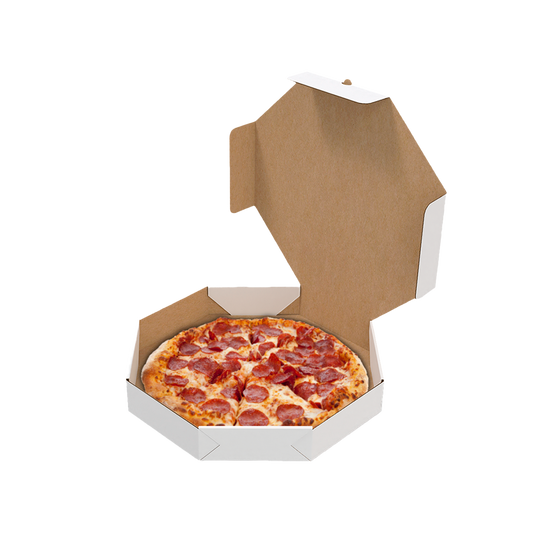 Caja Octagonal Para Pizza