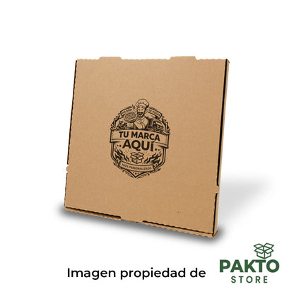 Caja Pizza - Personalización Sencilla