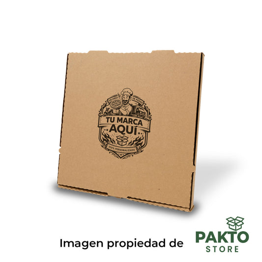 Caja Pizza - Personalización Sencilla