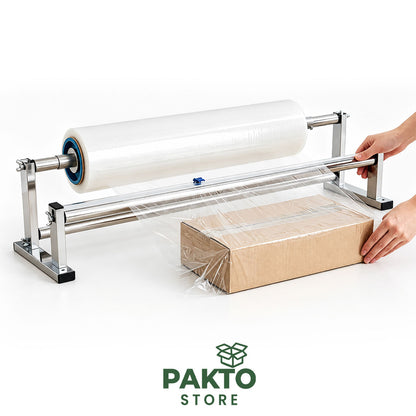 Despachador Manual de Película Stretch 50 cm con Cortador Deslizante