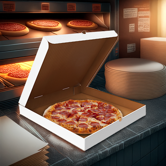 Cajas Premium para Pizza (Flauta "B")