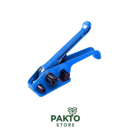 Kit Flejadora Manual Uso Rudo – Tensora + Cerradora para Fleje Plástico (12–19 mm)