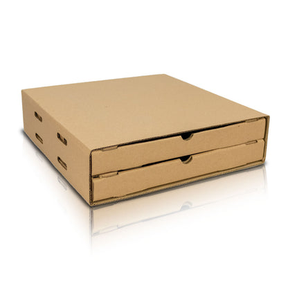 Caja Duplex Para Pizza De 14"