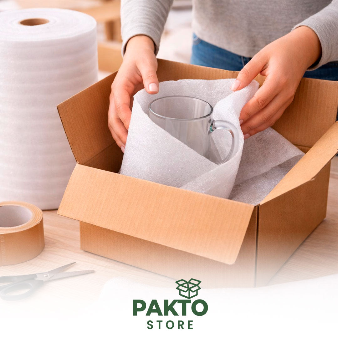Polifoam Delgado en Rollo 40 cm x 10 m | Sustituto Burbuja