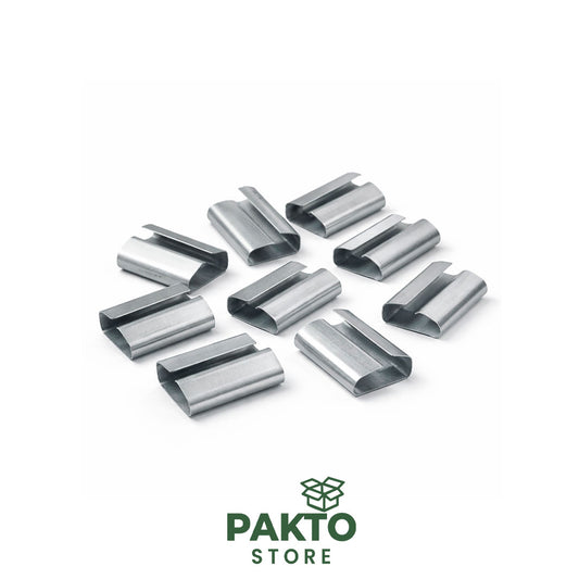 Grapas / Sellos de Acero Galvanizado para Fleje 1/2”