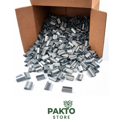 Grapas / Sellos de Acero Galvanizado para Fleje 1/2”