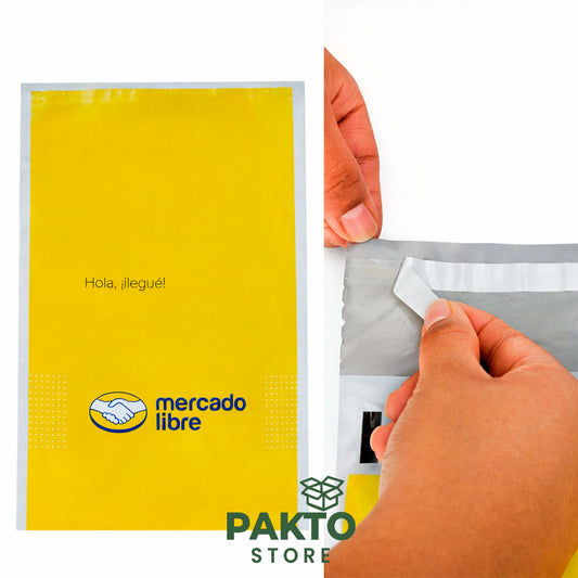 Bolsa para Envío Mercado Libre 30×40 cm Adhesiva Impermeable